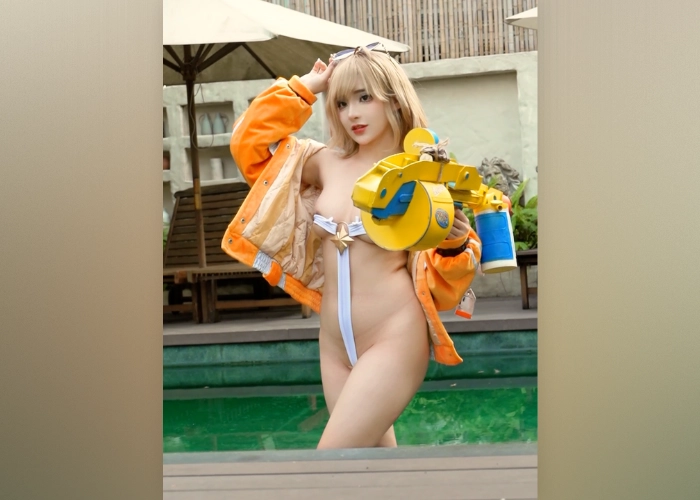 超美大眼cos美少女 各...（4）