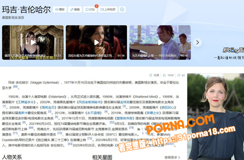 奥斯卡提名女星 玛吉·吉...（1）