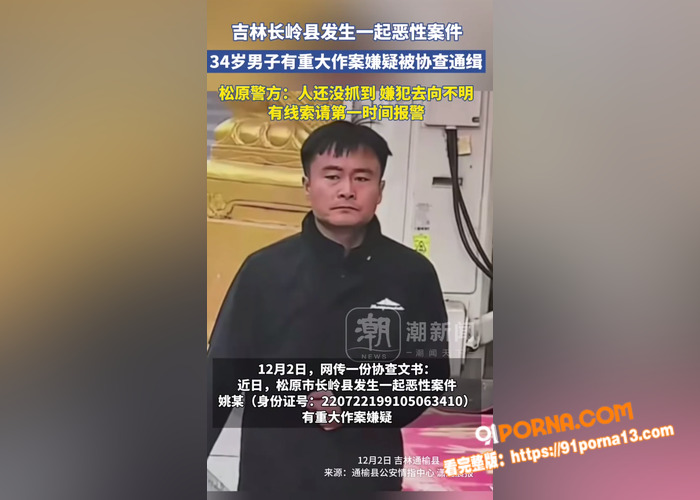 吉林通缉犯 持刀无差别桶...（12）