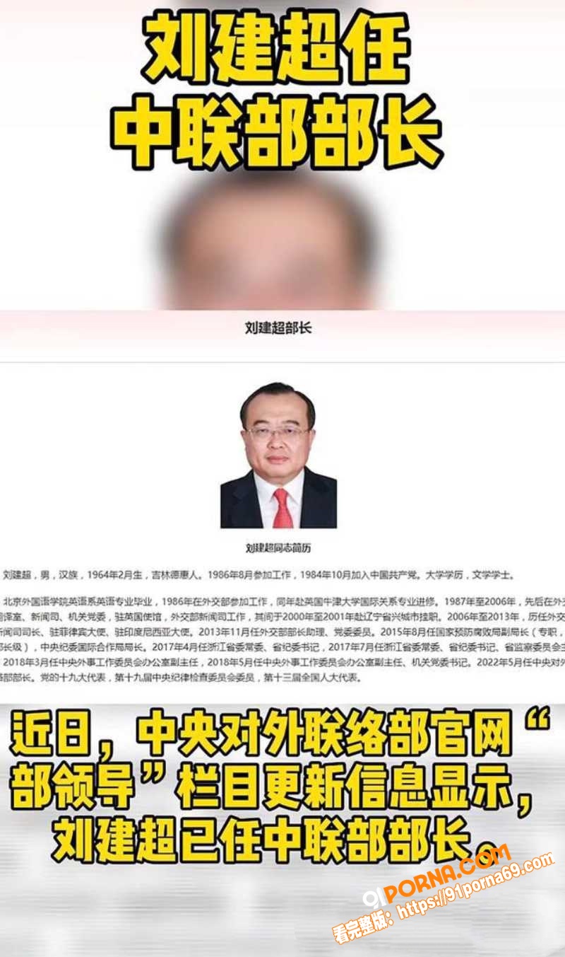 中联部长 刘建超 与章子...（4）