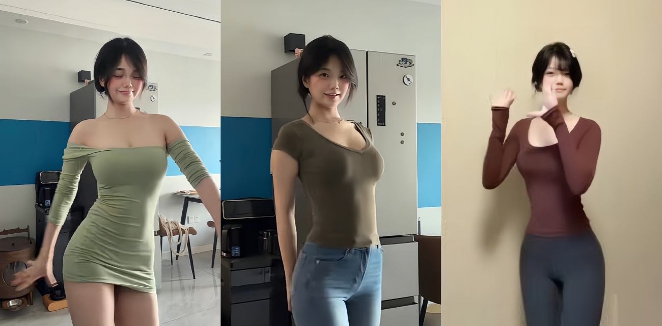 抖音58万粉网红 藤藤菜 突然遭封号 私拍福利全网流出 紧身裙曲线分外妖娆 人设直接碎一地！