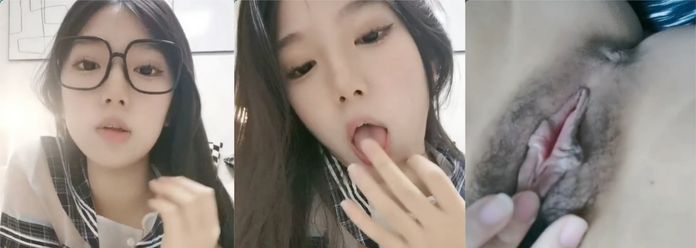 超高颜值jk裙妹子家中自拍自慰视频勾引金主视频曝光，为了金钱不择手段啊！