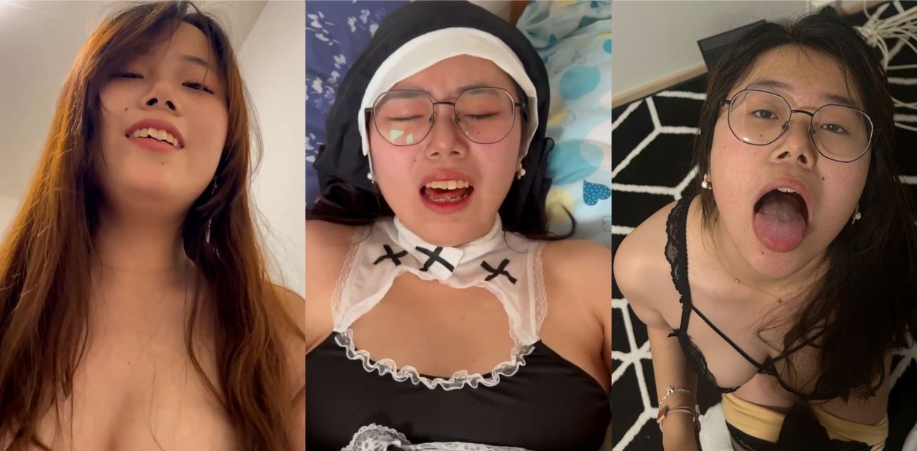 极品反差微胖眼镜妹 被男友调教成功 现在变成一只渴望肉棒的母狗 口交深喉 小穴被爆插！