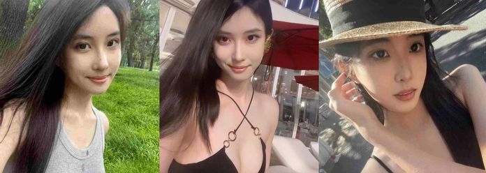 现实版美女与野兽 肥胖油腻中年男包养高颜值苗条大学生 落地窗前激情大战三十秒 女孩的演技是棒！
