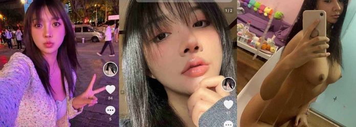 抖音36万粉丝网红 韩雨薇 与金主爸爸的性爱调教自拍被泄密曝光，高颜值纯欲小妹子也是个极品大骚货！