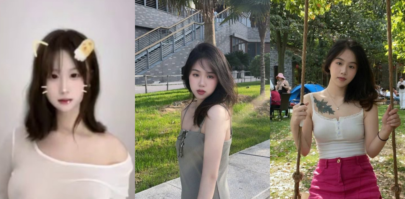 湖南省长沙市艺术学院大三学生 情趣制服勾引男友，修长美腿完美架炮，抠逼淫水荡漾，被男友无套进入。