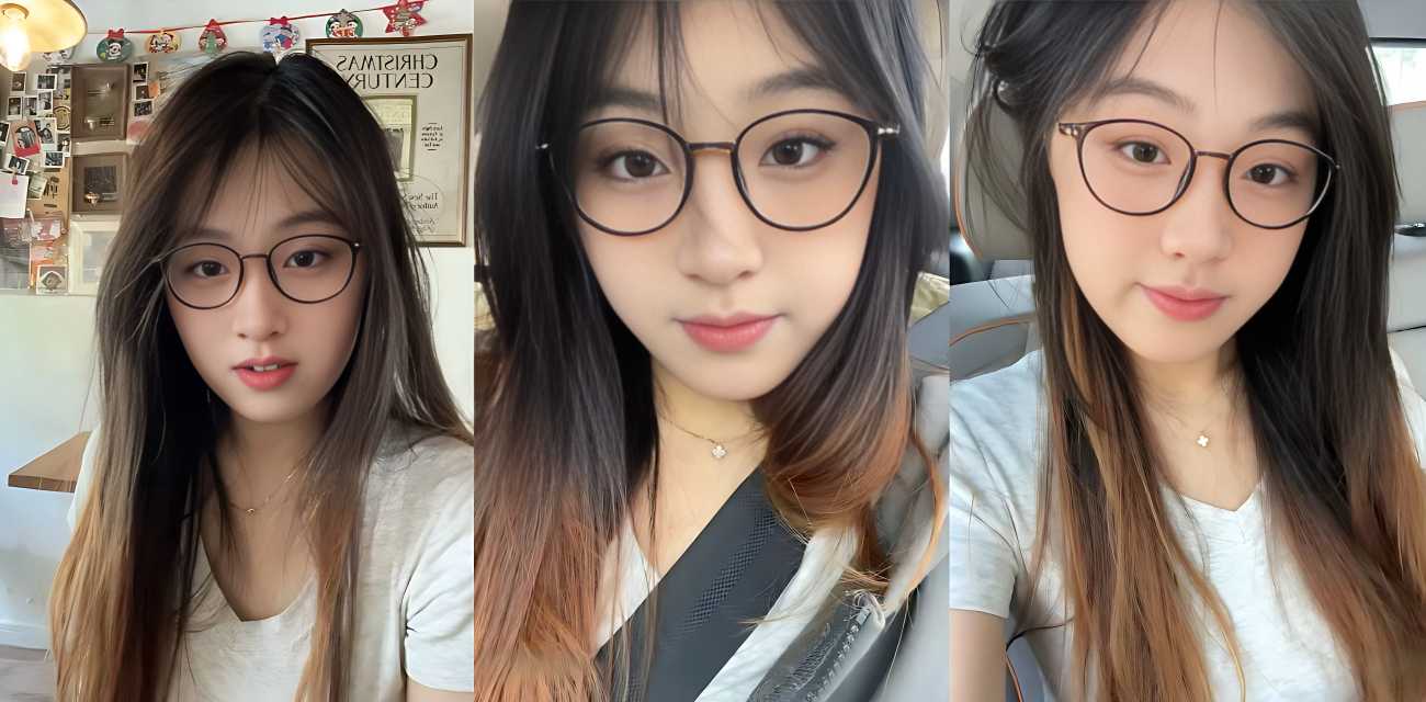 瓜友投稿 在网上约了一个高颜值眼镜妹，表面看着清纯，到了酒店就主动脱衣化身小母狗，巨乳肥臀看着就想来一发