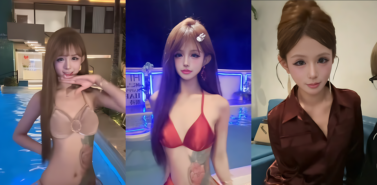 抖音符文女神 小娇七 一夜爆火！绝美瓜子脸配神秘满背纹身与黄毛精神小伙床上激情碰撞 爽到灵魂出窍高潮迭起！