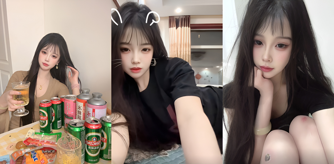 抖音万人求系列 抖音小网红 emo的婷婷 约炮被偷拍 私密视频朋友发现 纯欲少女瞬间崩人设！