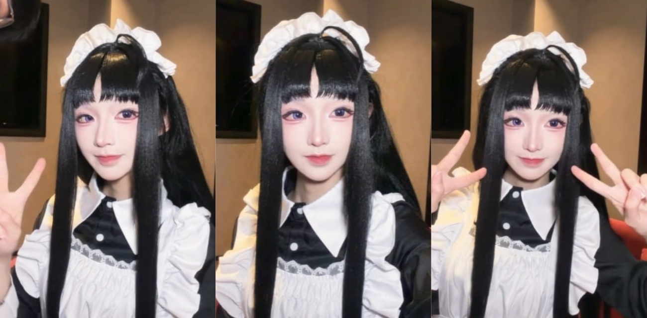 极品Ts伪娘 怡华 私密视频曝光 穿女仆装被猛干紧致后庭 被干的时候瞪着无辜的大眼睛这谁能受得了！
